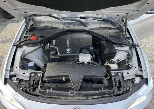 BMW Seria 4 cena 89500 przebieg: 164803, rok produkcji 2015 z Skała małe 704